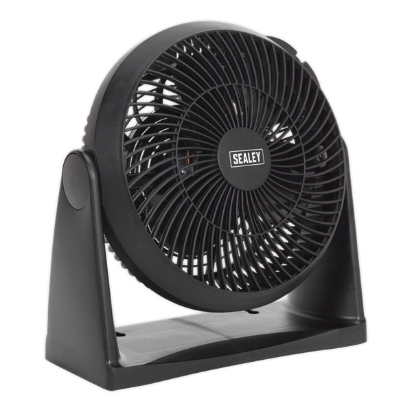 Sealey SFF08 Desk/Floor Fan 3-Speed 8" 230V
