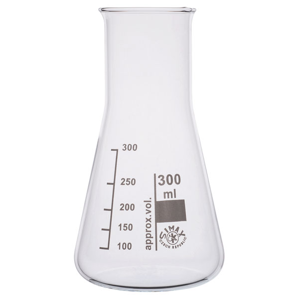 Image of Simax Conical Flask Wide Neck 2000ml Pack of 6