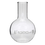 LabGlass Flat Bottom Boiling Flasks with Wide Neck and Beaded Rim