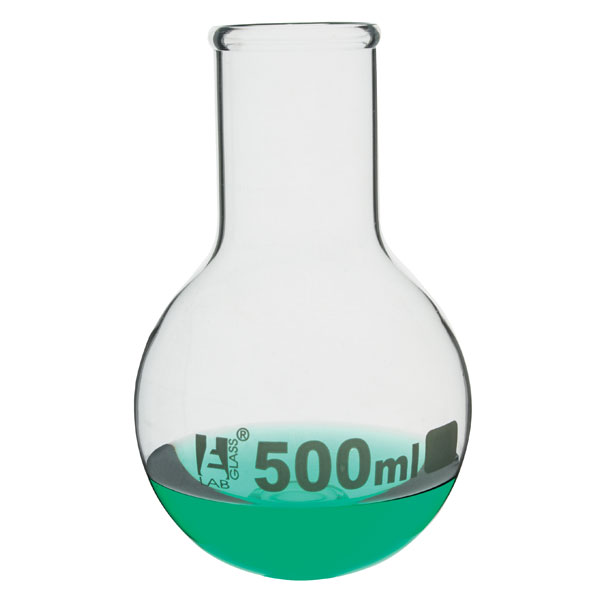 Image of LabGlass Round Bottom Boiling Flask 100ml Wide Neck Pack of 12