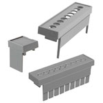 CamdenBoss CNMB Series DIN Rail Mounting Enclosure Terminal Guards