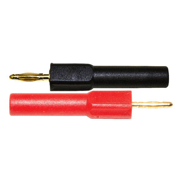  BU-P72914-0 2mm Plug to 4mm Socket Adapter Black