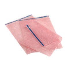 Antistat Pink Antistatic Bubble Bags - Packs of 10