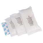 Antistat Silica Gel Desiccant Sachets Non-Indicating Packs of 100