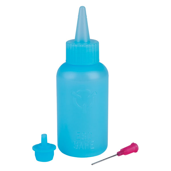  146-0010 Bottle Flux Antistatic With Needle 2oz 20 Gauge Needle