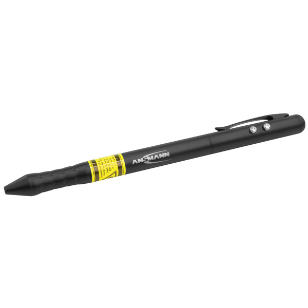 Ansmann 1600-0269 Laserpointer 4-in-1 LED Penlight