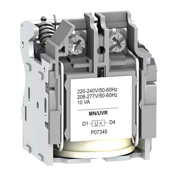 Schneider LV429407 Under Voltage Release UVR (MN) 200/240VAC