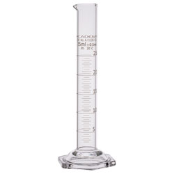 Academy Borosilicate Glass Measuring Cylinders, Hexagon Base | Rapid ...