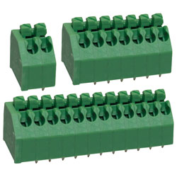 CamdenBoss Camblock Plus 3.5mm 45° Screwless PCB Terminal Blocks Pin Setting A