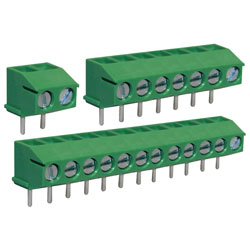 CamdenBoss Camblock Plus 3.5mm Terminal Blocks Low Prof. 90° Wire Protector