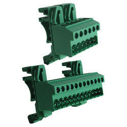 Camden Camblock Plus 5.08mm Terminal Blocks DIN Rail Mount Vertical Male