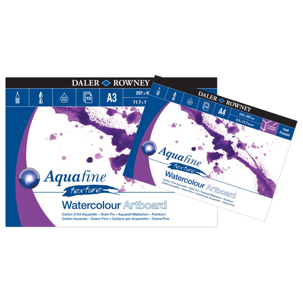 Daler-Rowney Aquafine Artboard Pad A4 10 Sheets