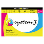 Daler-Rowney System3 Artboard Pads 10 Sheets
