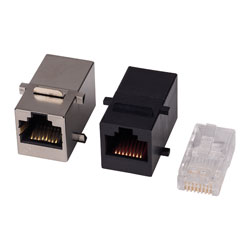 MH RJ45 Couplers, RJ11, RJ12, RJ45 Plugs, RJ Modular Jacks