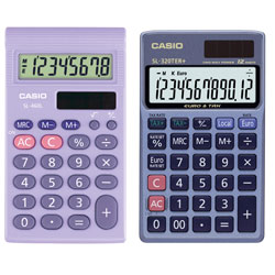 Casio SL Series Pocket Calculators | Rapid Online