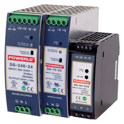 TT Electronics DG Series DIN Rail DC Power Supplies Single Phase