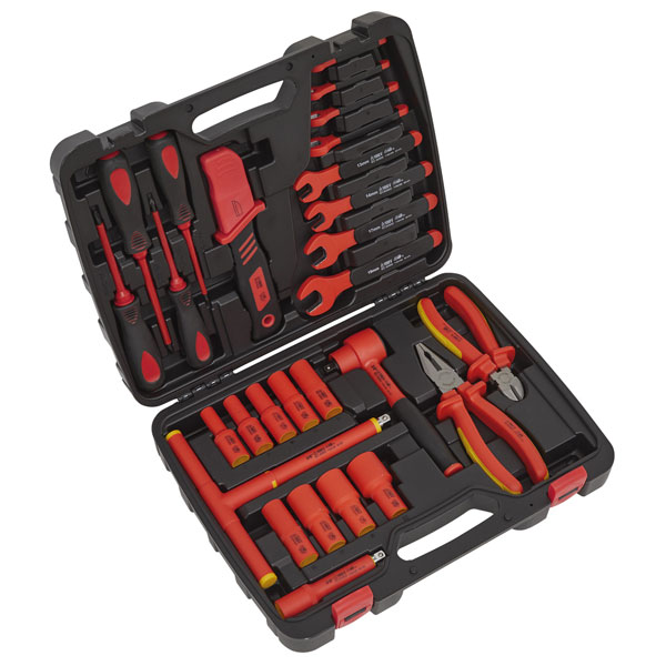 Sealey AK7945 1000V Insulated Tool Kit 27pc - VDE Approved