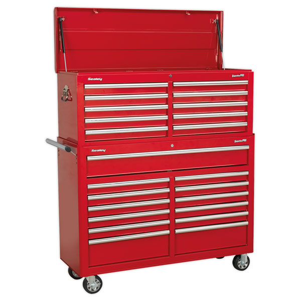 Sealey AP52COMBO2 Tool Chest Combination 23 Drawer + Ball Bearing ...