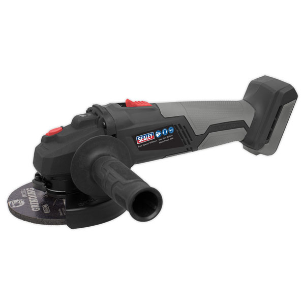 Sealey Cp20vagx Brushless Angle Grinder Ø115mm 20v Body Only