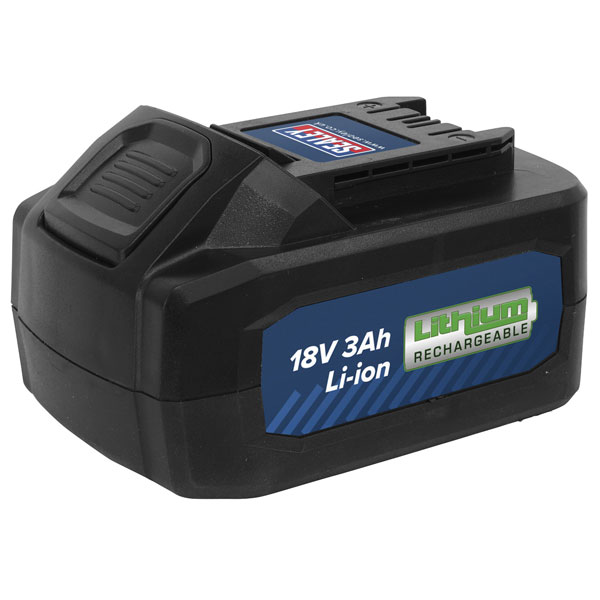 Sealey CP400BP Power Tool Battery 18V 3Ah Li-ion for CP400LI & CP4...