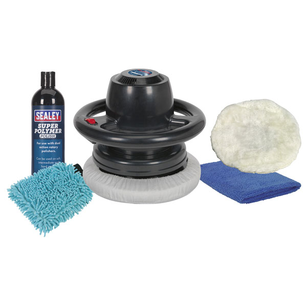 Click to view product details and reviews for Sealey Cpk03 Ø180mm Pro Electric Polisher Kit 1100w 230v.