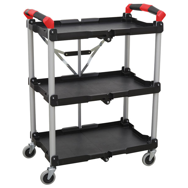  CX314 Folding Workshop Trolley 3-Level