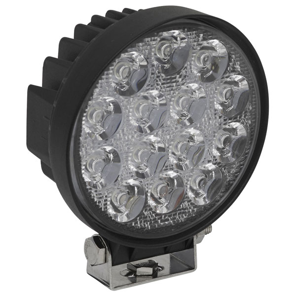 Sealey LED4R Round Work Light with Mounting Bracket 42W LED