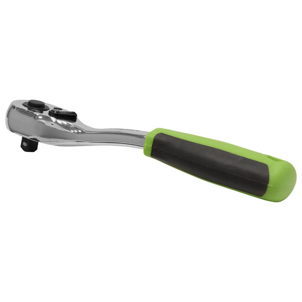Siegen S01204 Ratchet Wrench Offset Handle 3/8"Sq Drive