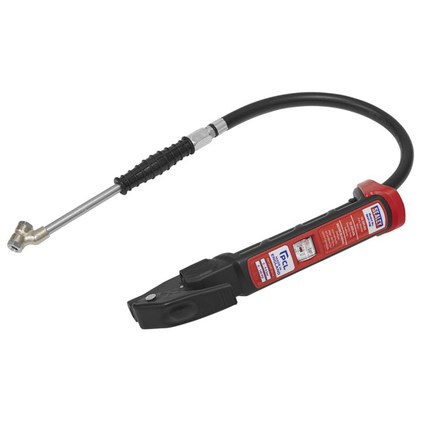  SA37/93B Premier Anodised Tyre Inflator with Twin Push-On Connector