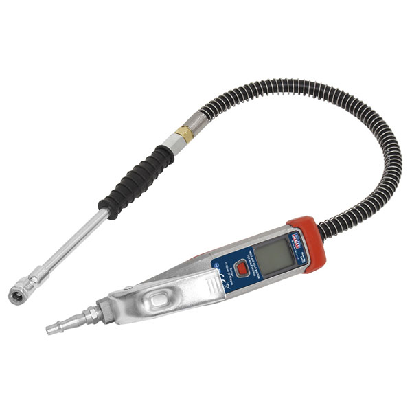  SA374 Digital Tyre Inflator 0.5m Hose with Push-On Connector