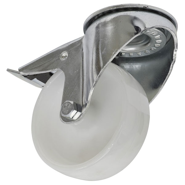 Sealey SCW4100SBL Castor Wheel Bolt Hole Swivel with Total Lock Ø100mm