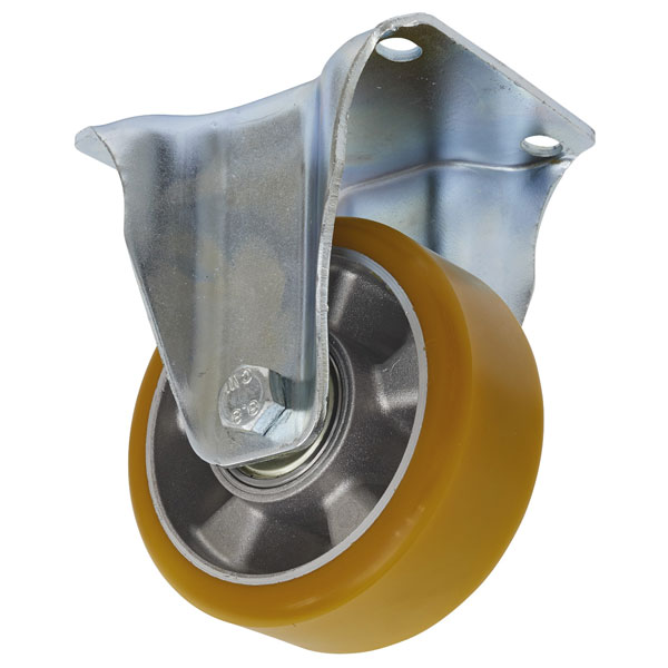 Sealey SCW5125FP Castor Wheel Fixed Plate Ø125mm