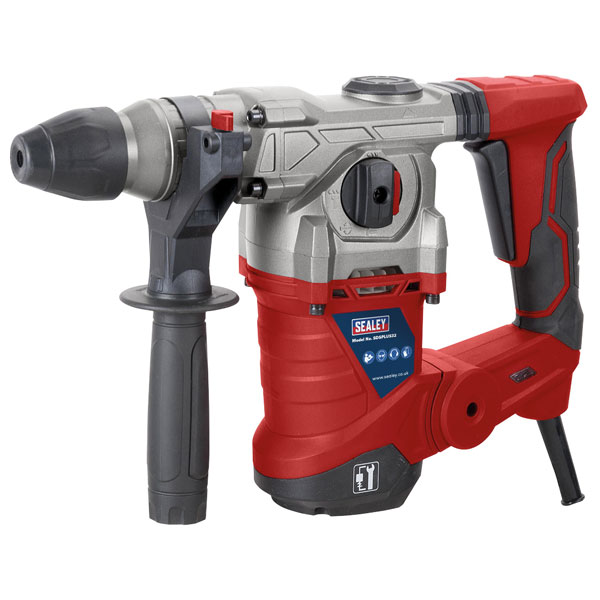 Sealey Sdsplus32 Rotary Hammer Drill Sds Plus 32mm 1500w 230v