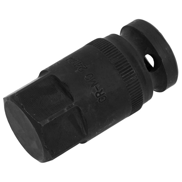 Sealey SMC37 Motorcycle Wheel Nut Socket H24 1/2"Sq Drive