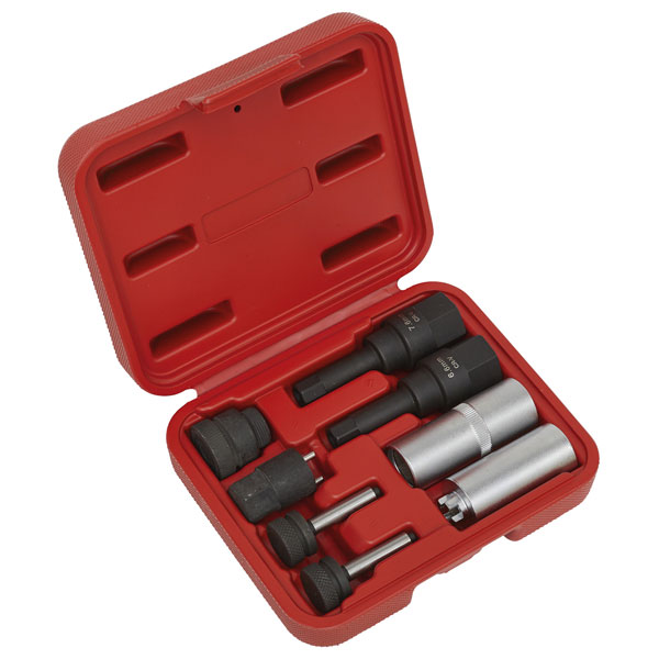 Sealey VS2068 Diesel Injector Repair Socket Set 8pc