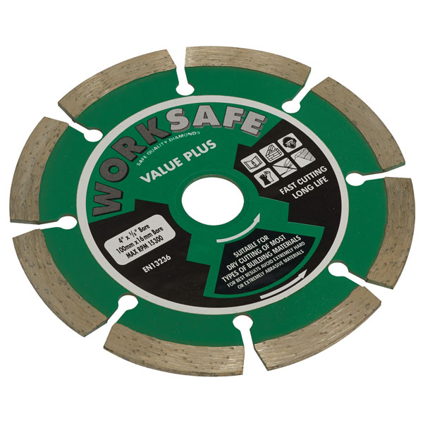Worksafe WDVP230 Value Plus Diamond Blade Ø230 x 22mm