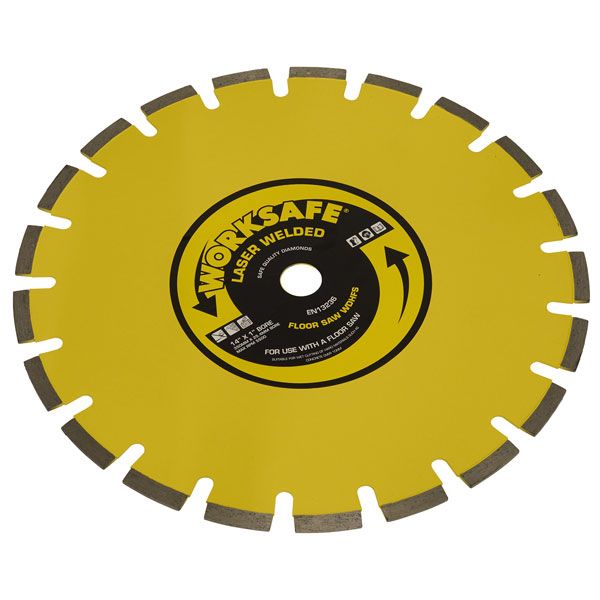 Worksafe WDHFS350 Floor Saw Blade (Hard) Ø350 x 25mm