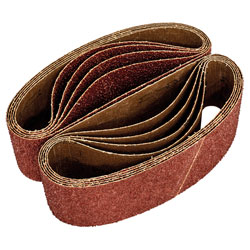 Worksafe WSB5324 Sanding Belt 75 x 533mm 24Grit - Pack of 10