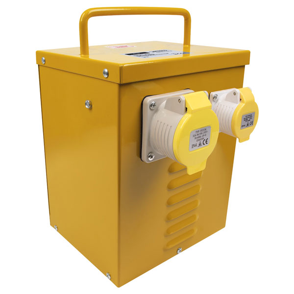 Worksafe WST5000MV/2 5kVA Portable Vented Transformer 16/32A Outlets