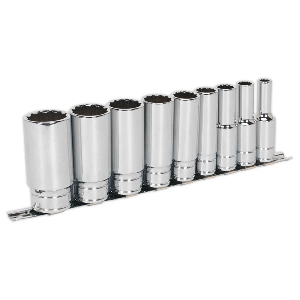 Sealey AK66722 Ratchet Wrench & Socket Set 25pc 3/8"Sq Drive