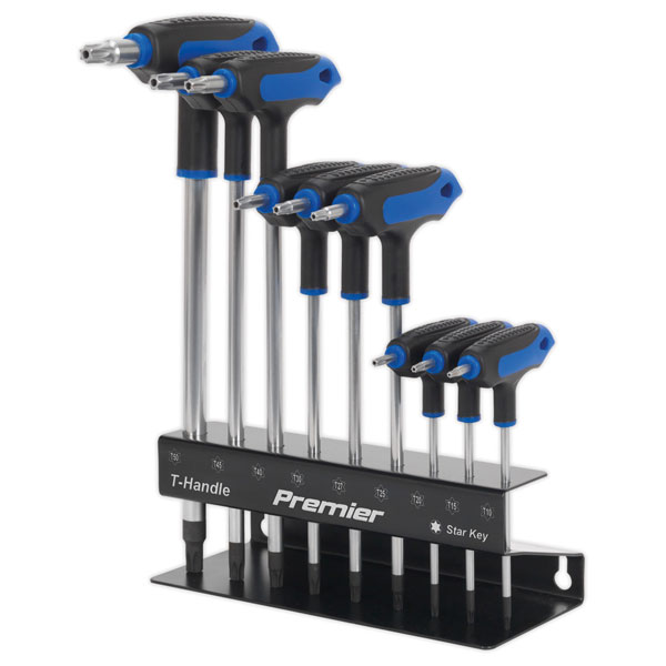 Sealey AK7196 TRX-Star* Key Set 9pc T-Handle