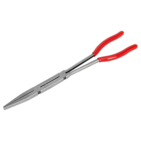Click to view product details and reviews for Sealey Ak8590 Flat Nose Pliers Double Joint Long Reach 335mm.