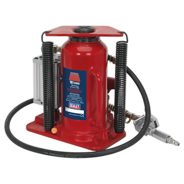 Sealey YAJ18S Air Operated Bottle Jack 18tonne