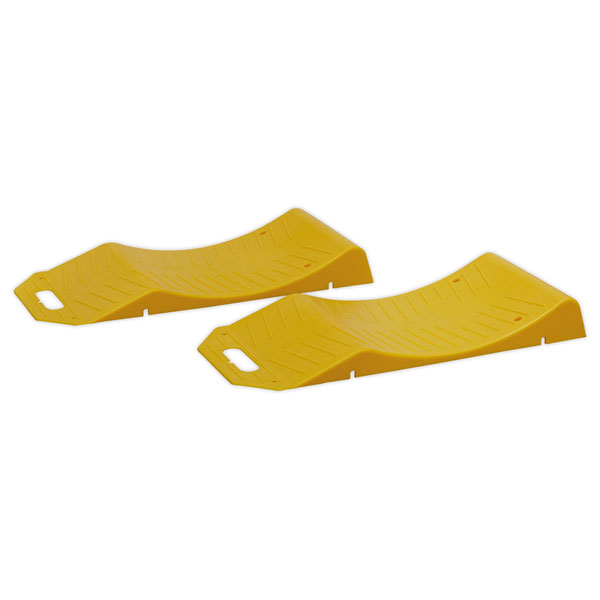 Sealey TS05 Tyre Savers - 2.5tonne Capacity per Ramp 5tonne Capaci...