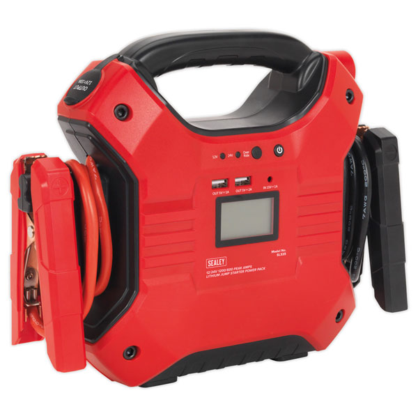 Sealey SL32S Jump Starter Power Pack Lithium-ion Phosphate 12/24V ...