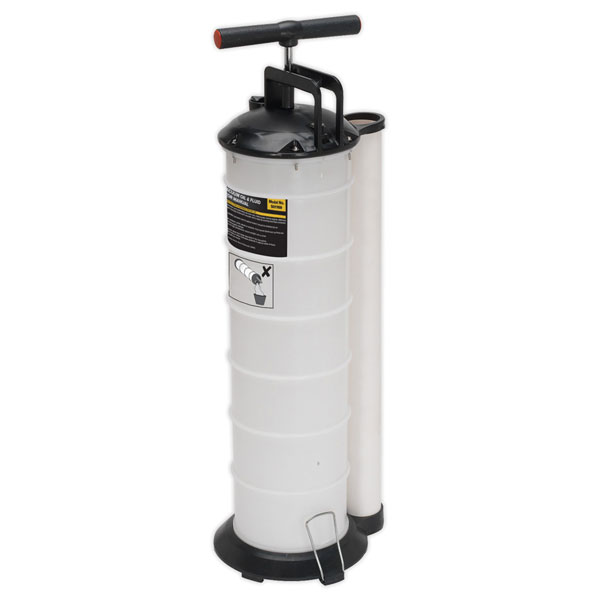 Siegen S01169 Vacuum Oil & Fluid Extractor Manual 6.5L