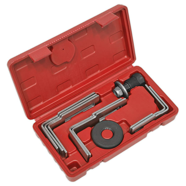 Sealey VS6421 Fuel Tank Sender Spanner Set 9pc 24mm Hex Drive