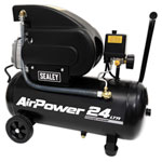 Sealey Compressor Direct Drive 2 Horse Power Range