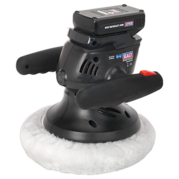 Sealey Cp2518l Cordless Polisher Ø240mm 18v Lithium Ion