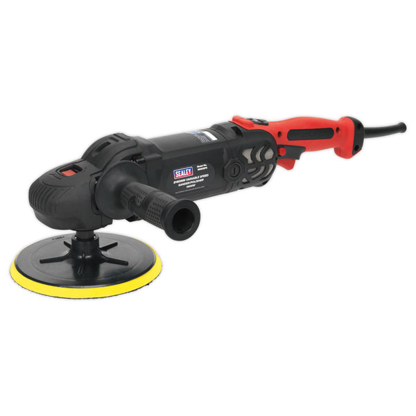 Click to view product details and reviews for Sealey Ms925ps Sander Polisher Ø180mm Variable Speed 1400w 230v.